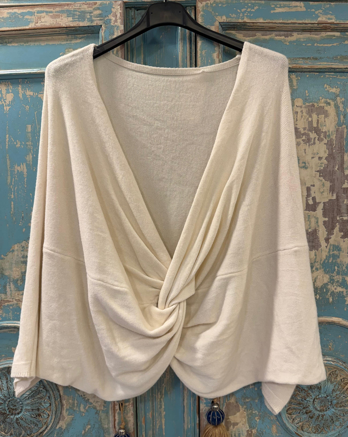 Poncho de punto