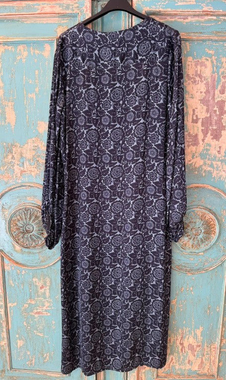 Vestido Floral Pinza Central