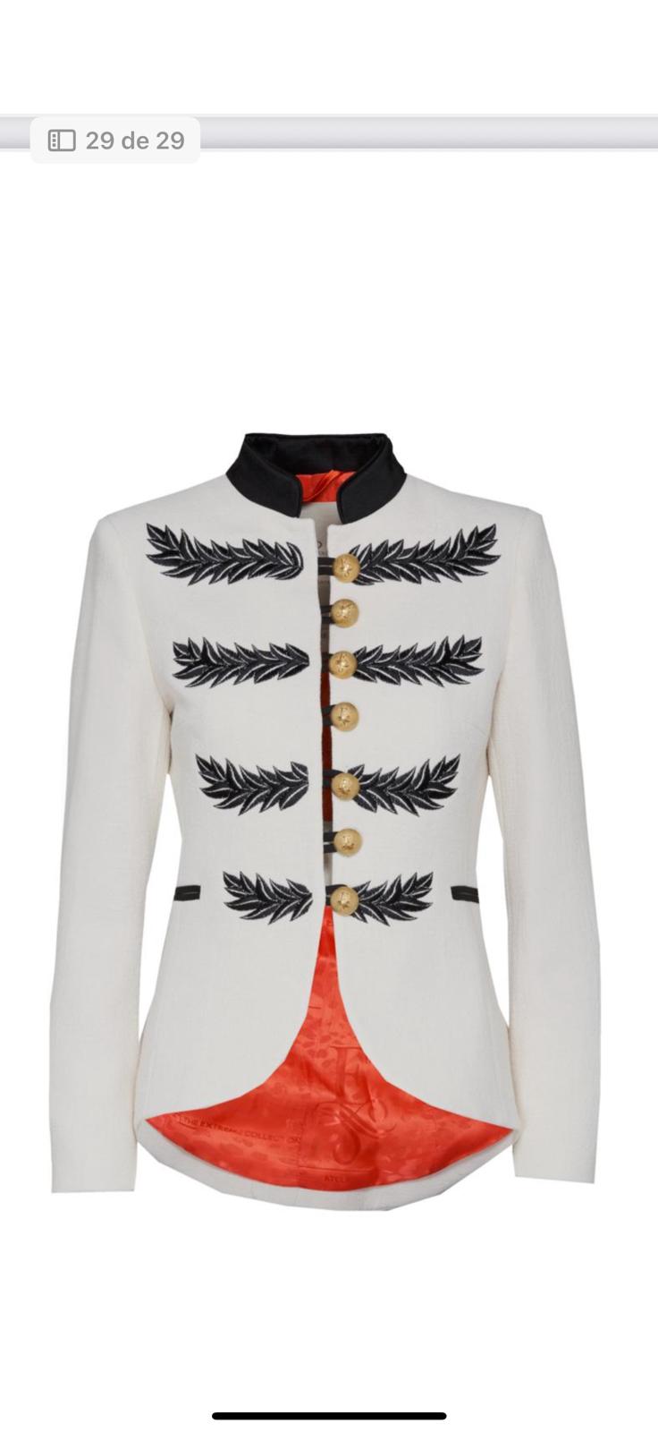 Blazer Bordada Renatta Love "The Extreme Collection"