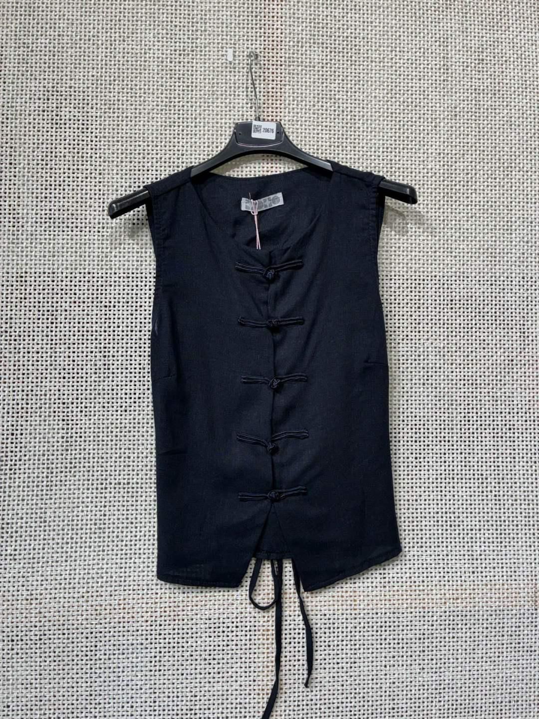Blusa Oriental cierre Alamares