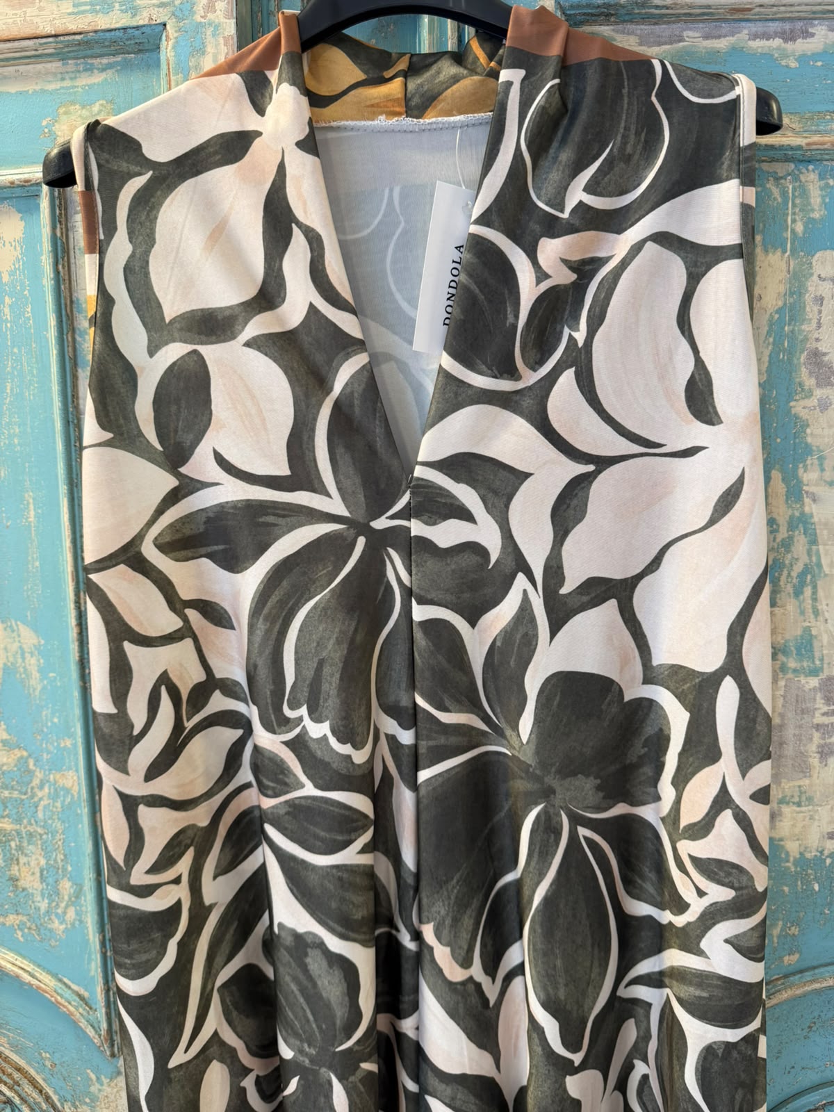 Vestido Estampado Floral Seda Fría