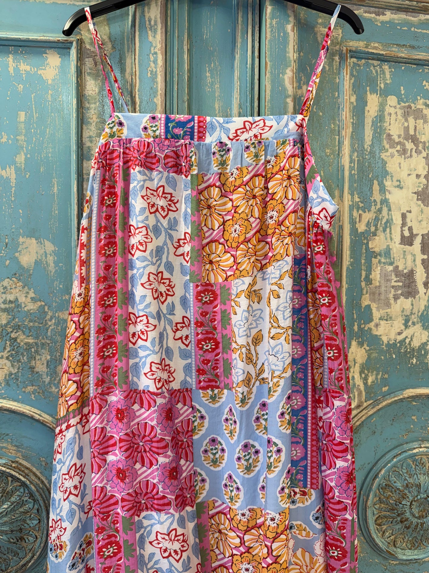 Vestido tirantes finos floral