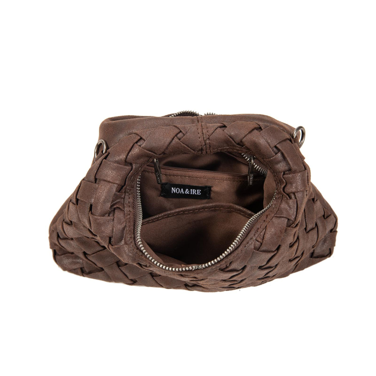 Bolso de mano acabado Trenzado