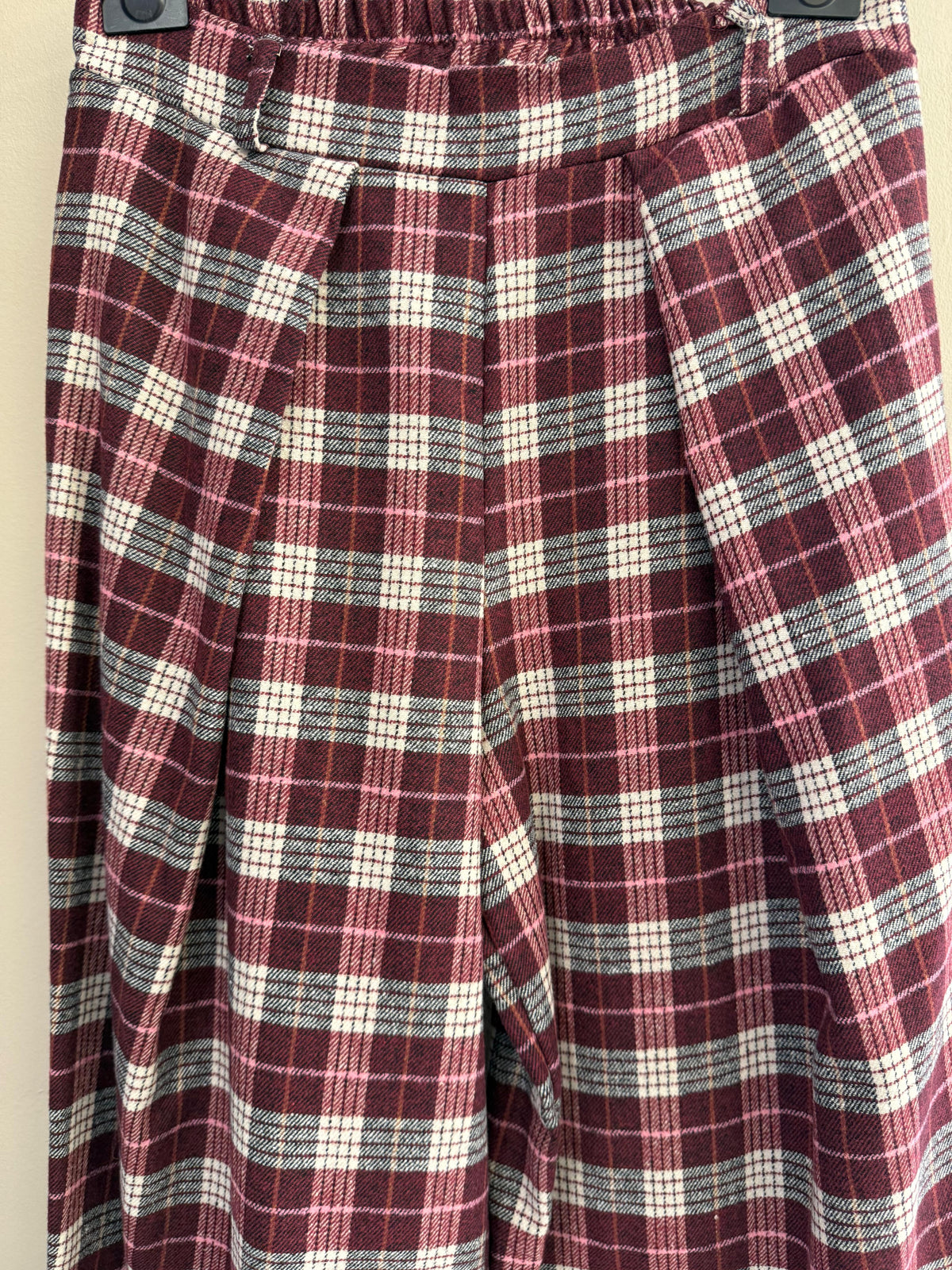 Pantalón de cuadros Balloon