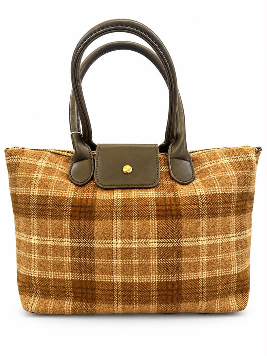 Bolso cuadros LNGCHMP