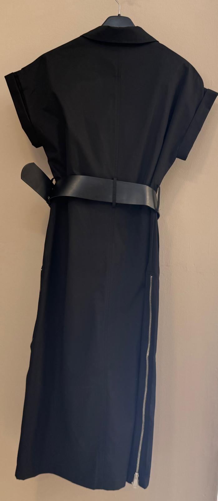 Vestido Gabardina M/C