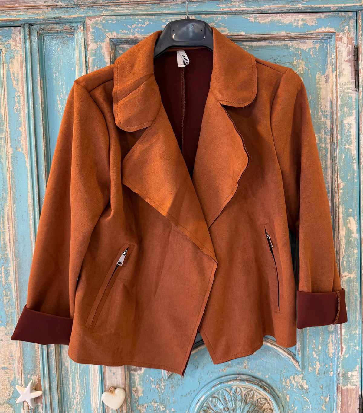 Chaqueta De Antelina