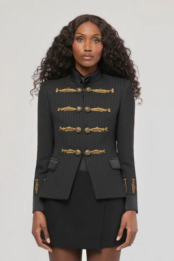 Blazer raya diplomática bordada Nuvola Diplomatic "The Extreme Collection"