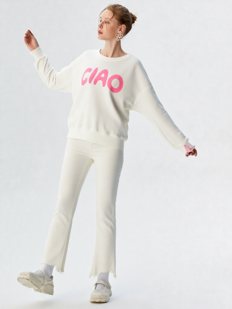 Sudadera "CIAO" Bordada
