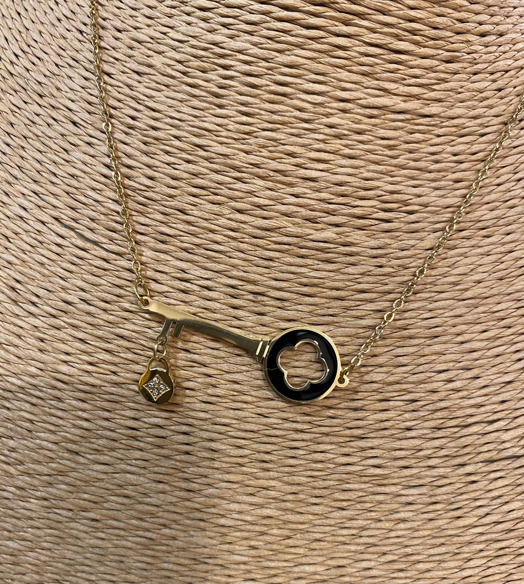 Collar llave y candado acero DONDOLA