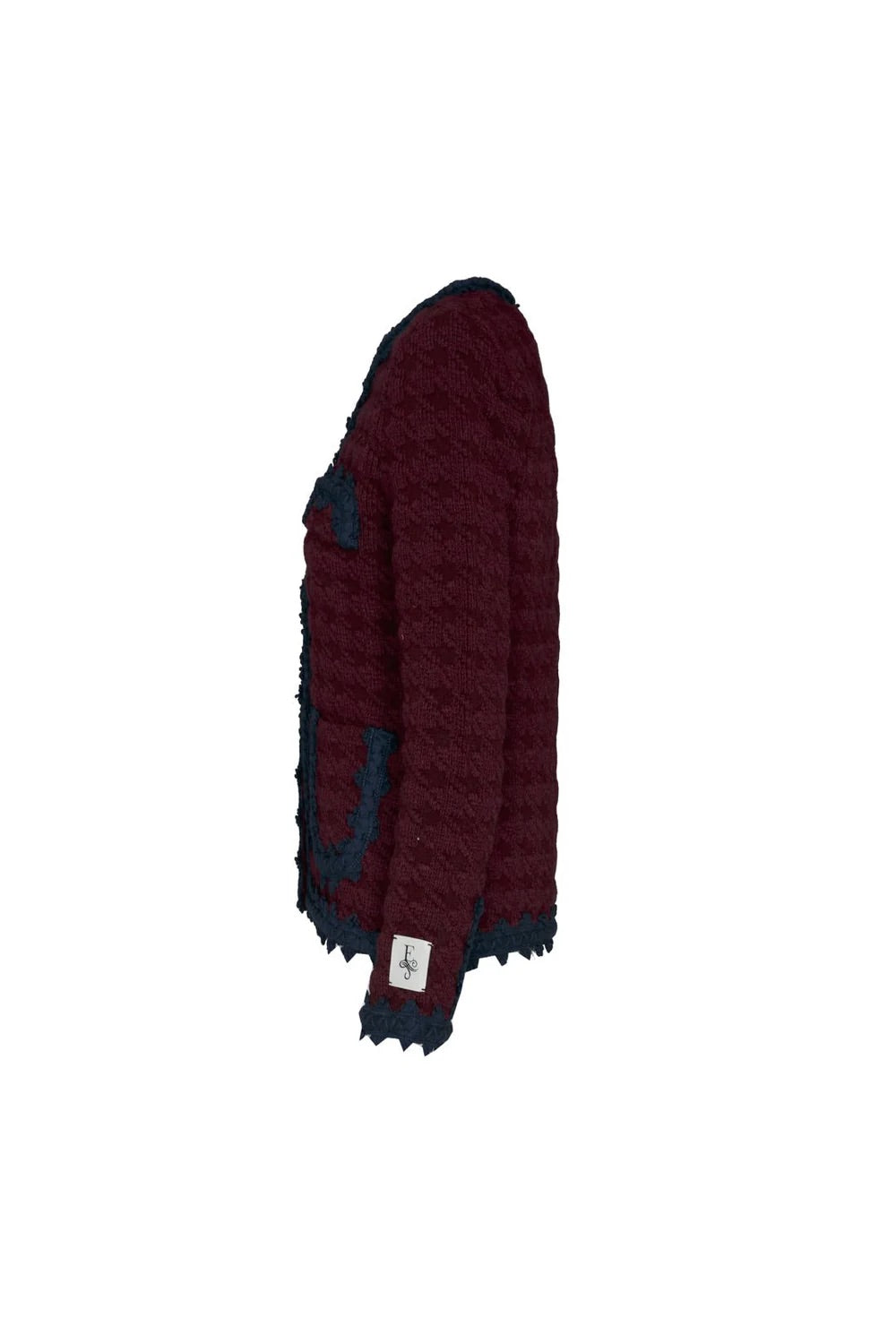 Chaqueta corta granate VIOLETTE “THE EXTREME COLLECTION”