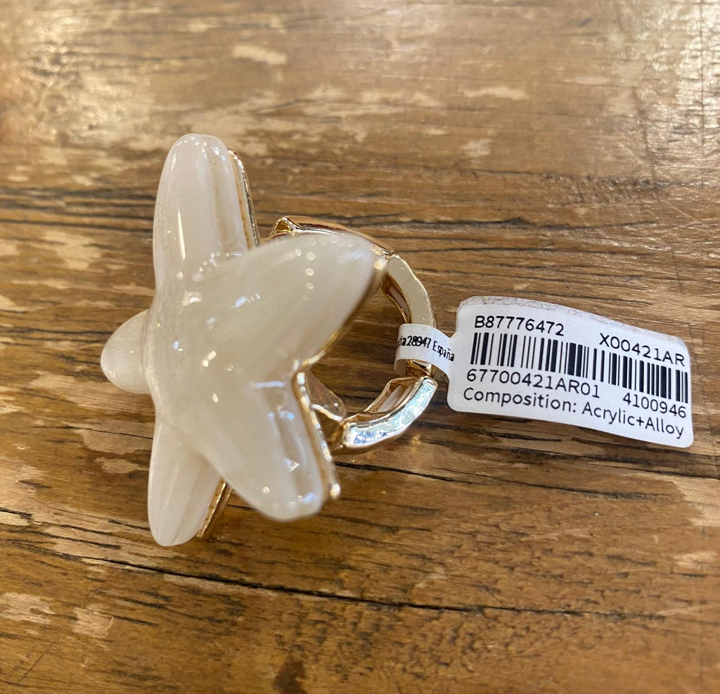 Anillo estrella esmaltado adaptable DONDOLA