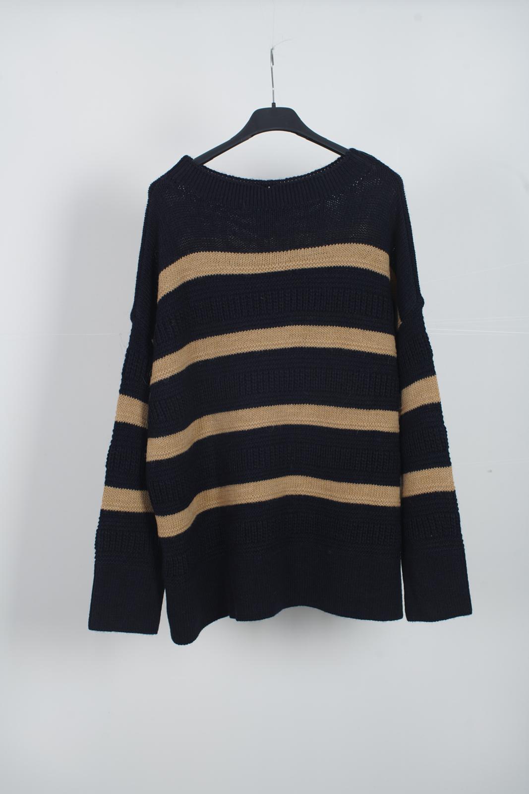 Jersey rayas ancho corte recto DONDOLA