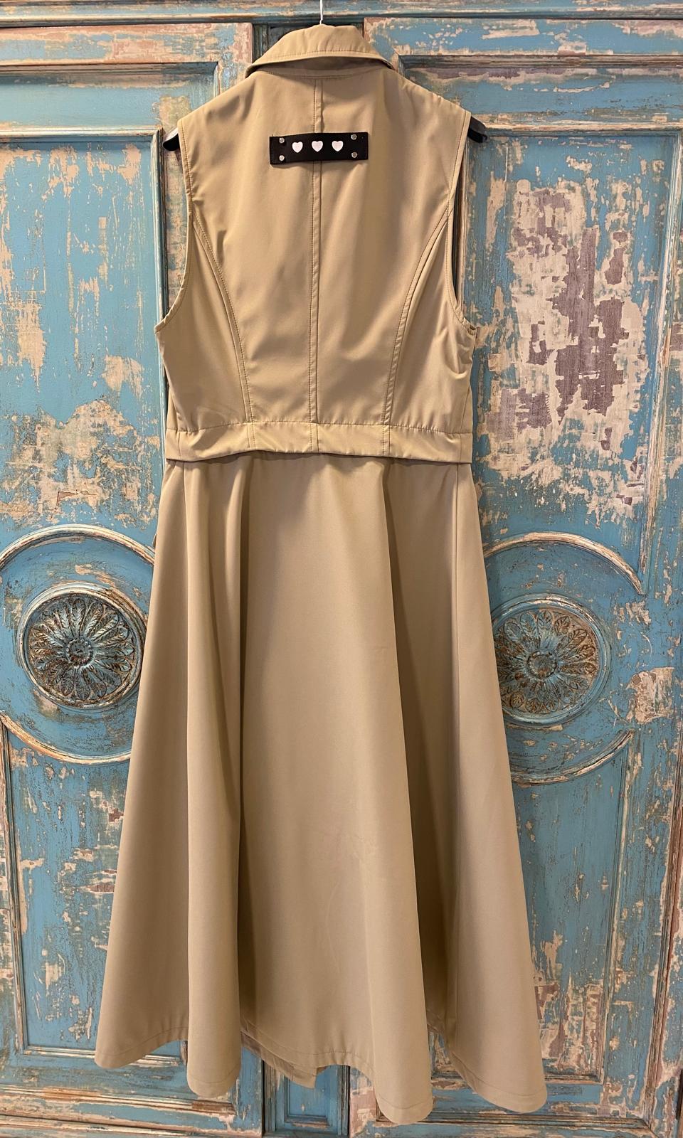 Vestido tejido técnico desmontable DONDOLA