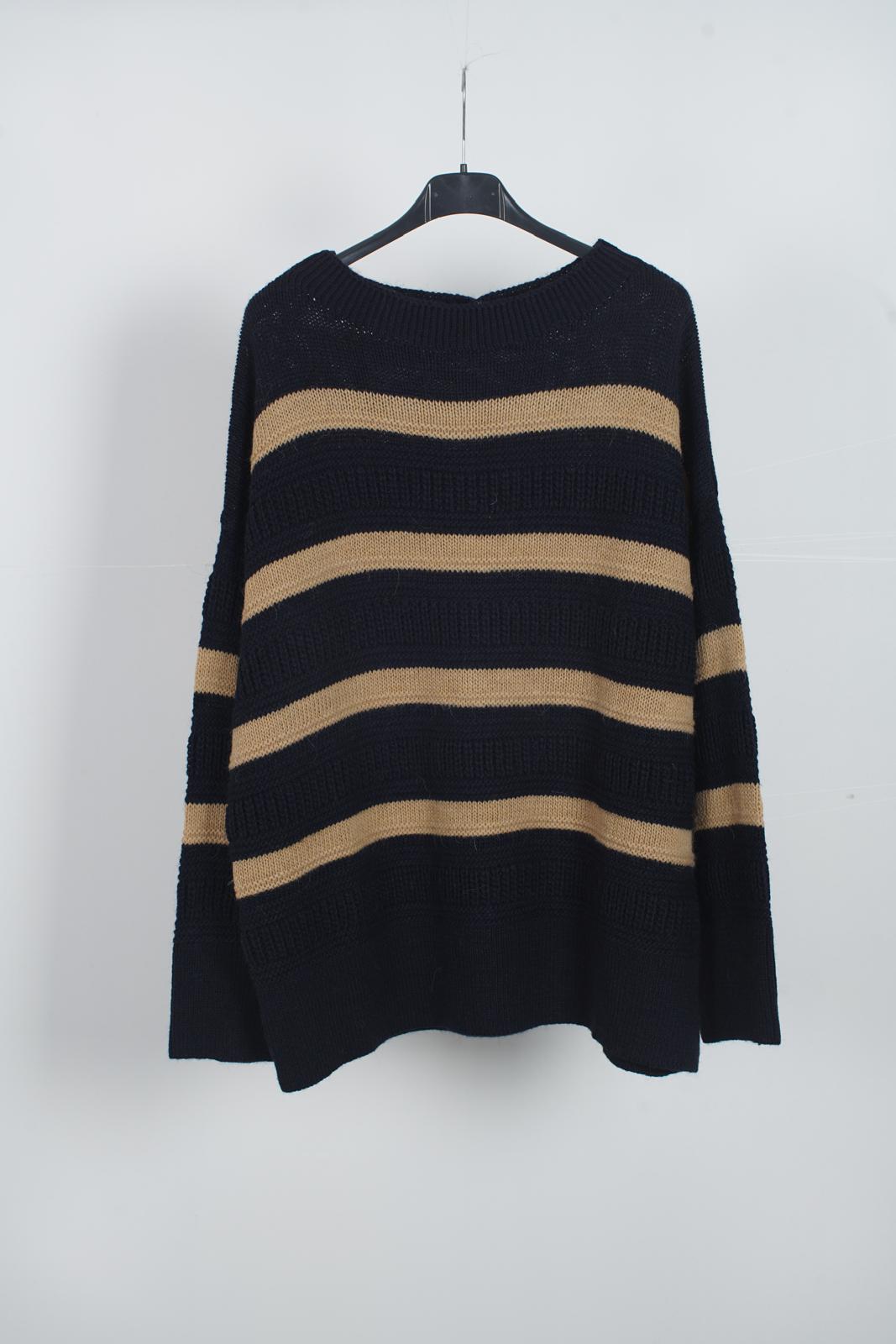 Jersey rayas ancho corte recto DONDOLA