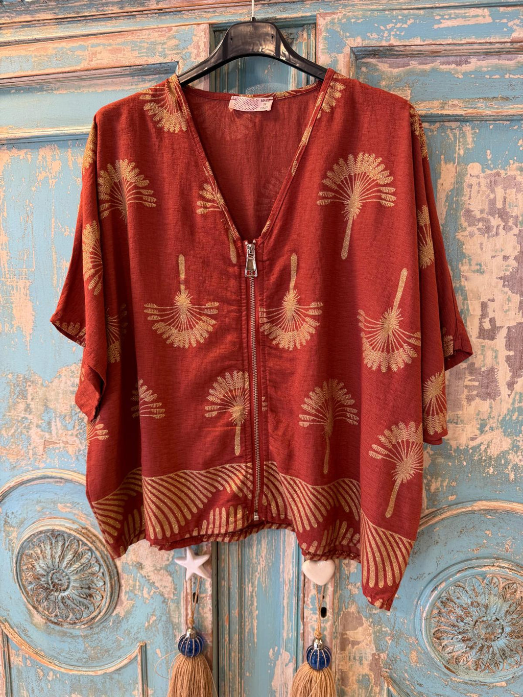 Bomber palmeras lúrex DONDOLA