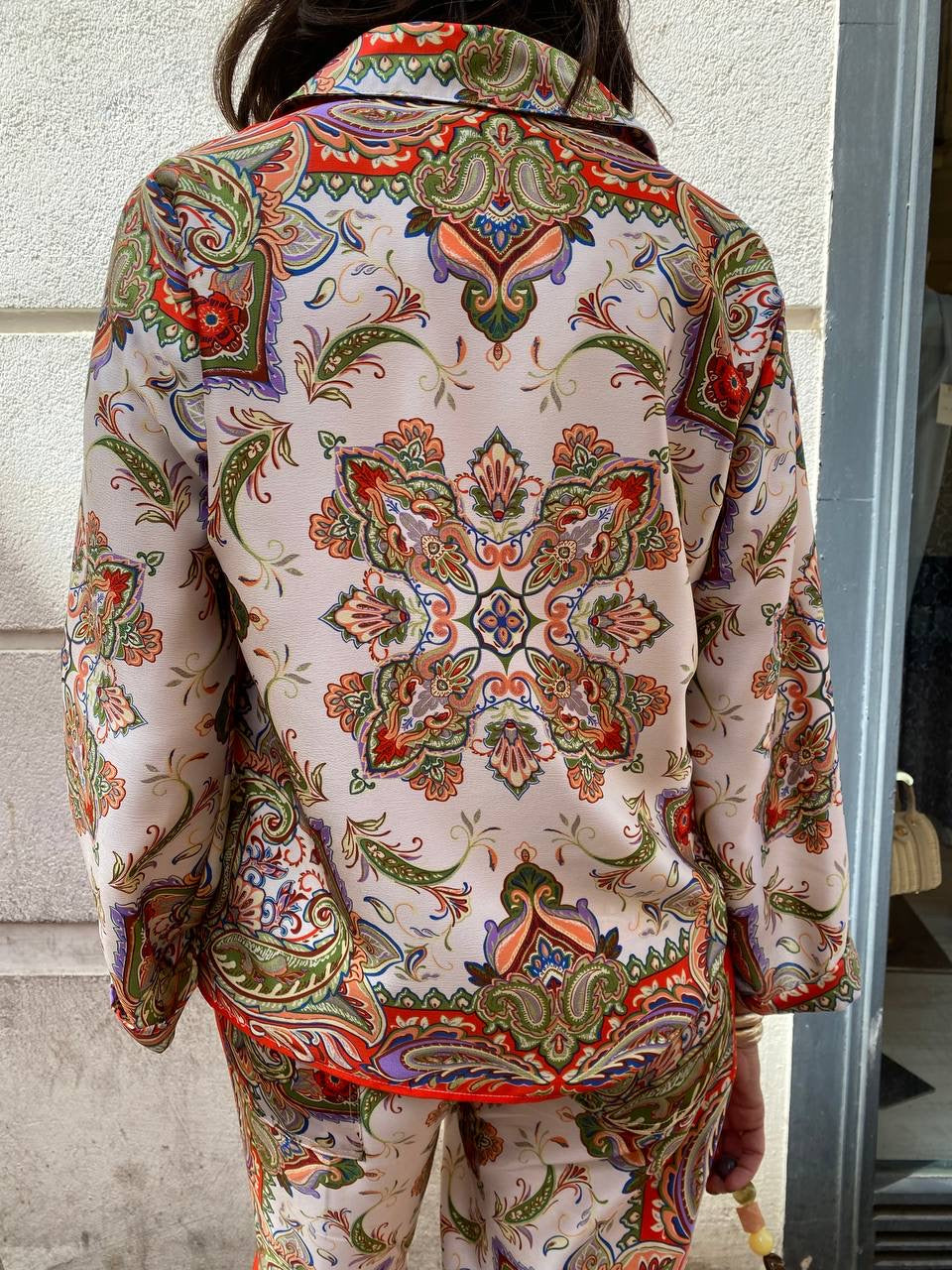 Camisa estampada coral (conjunto pijamero) DONDOLA