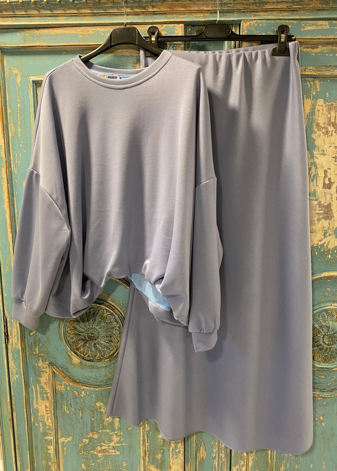 Sudadera corta globo tejido suave DONDOLA