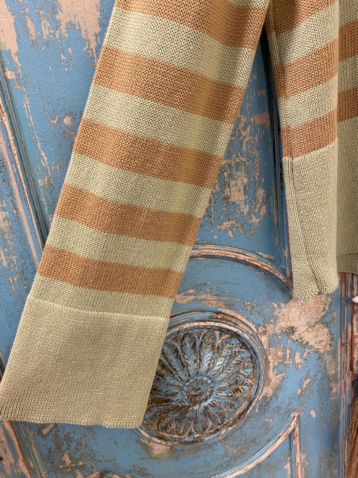 Chaqueta rayas manga ligeramente acampanada DONDOLA