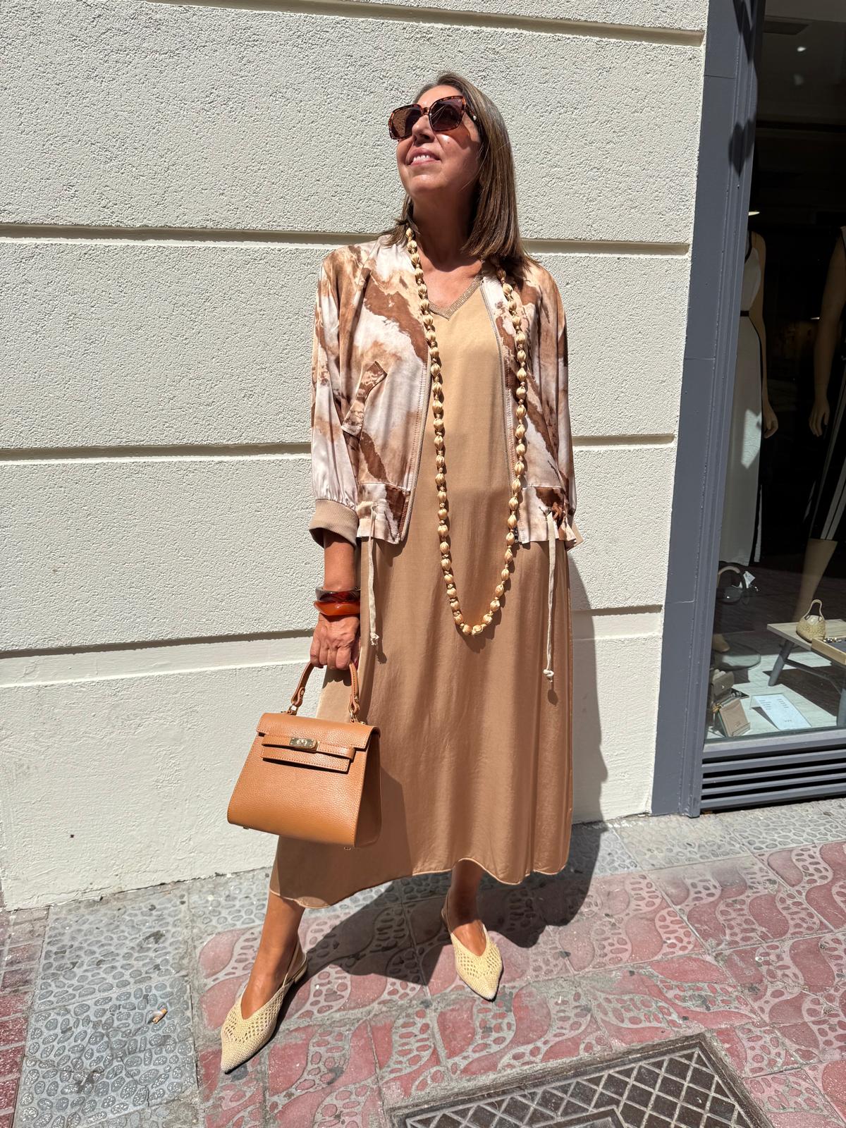 Bomber satinada tie-dye DONDOLA