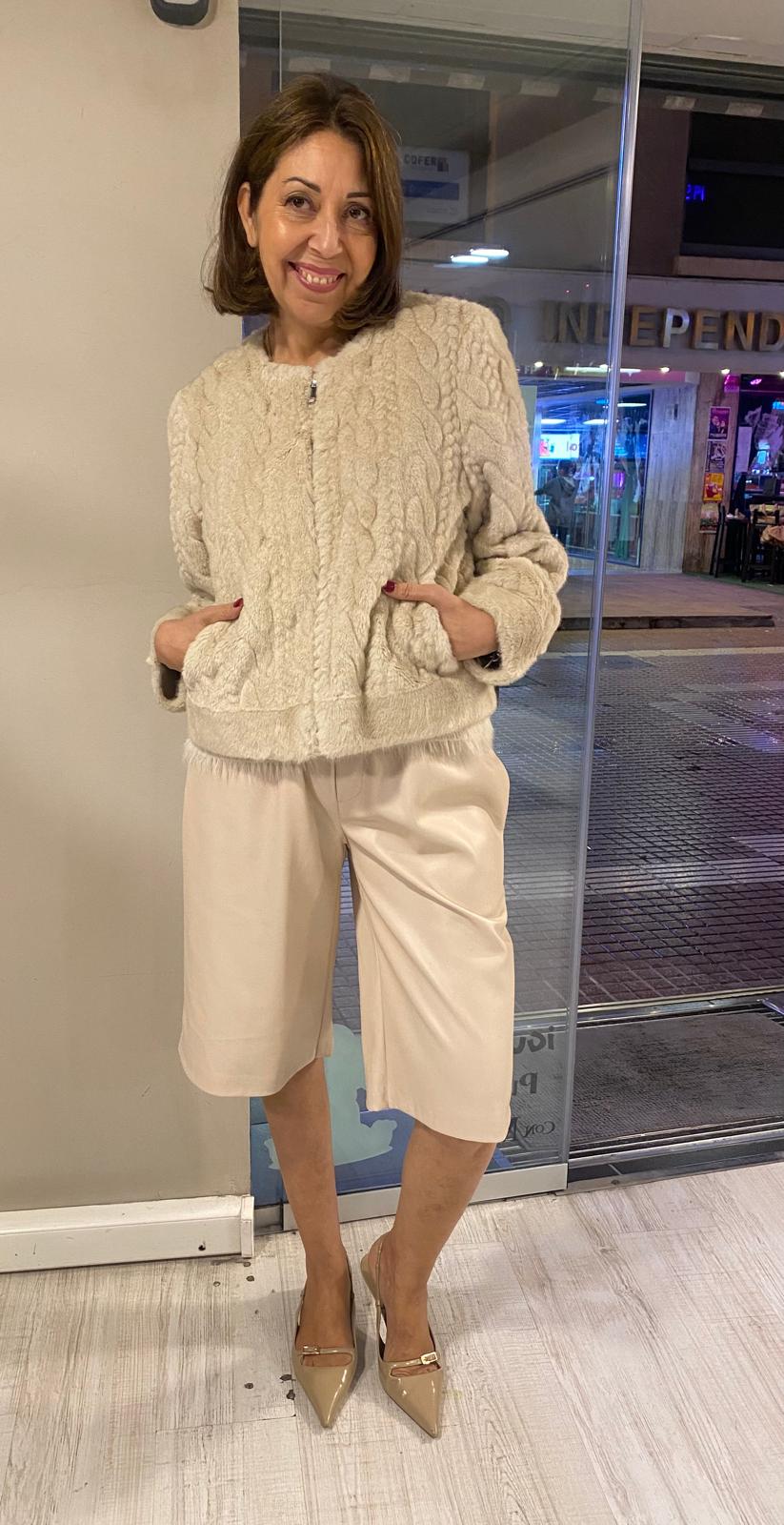 Bermuda polipiel cintura elástica DONDOLA