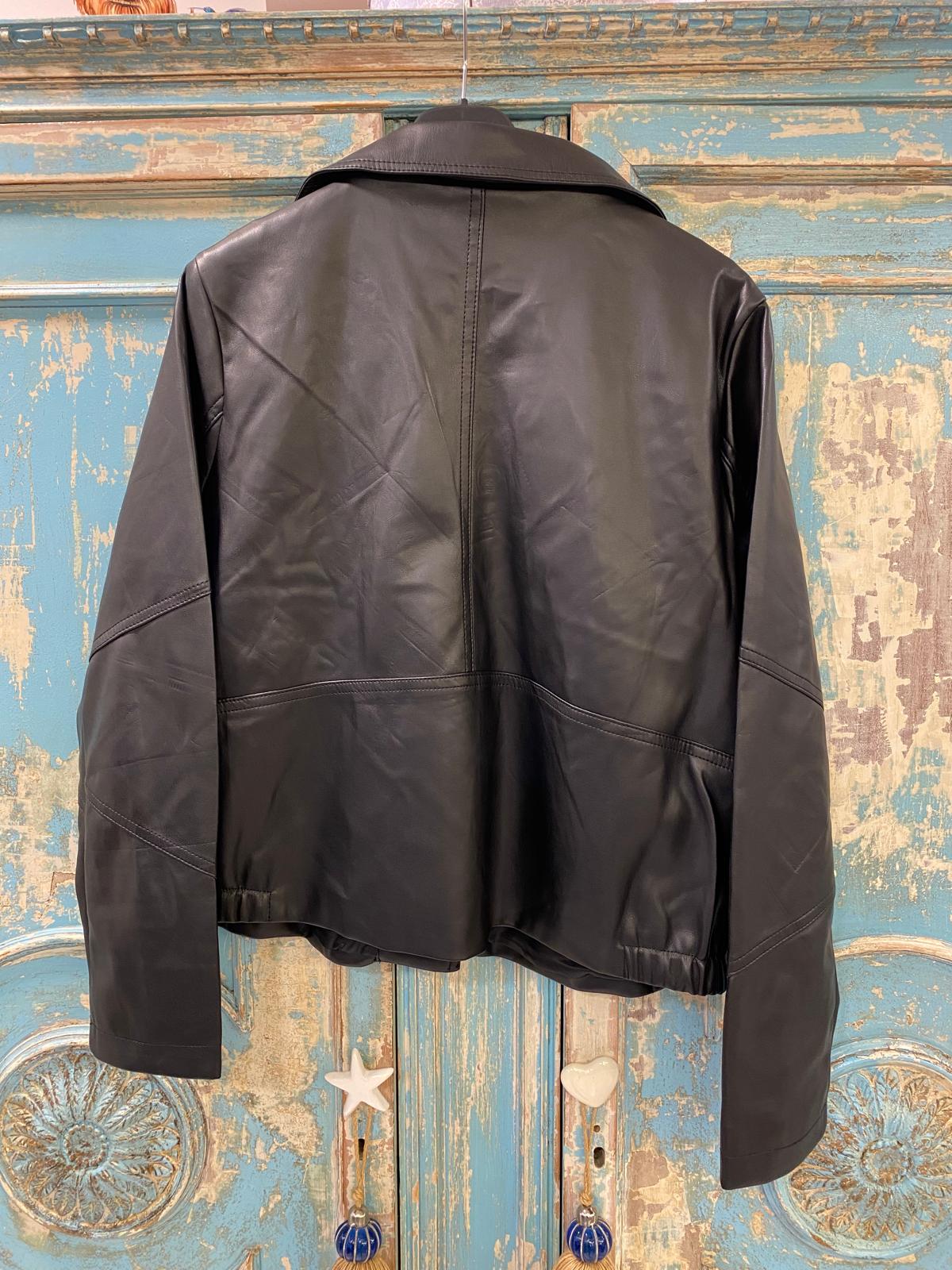 Biker polipiel negra DONDOLA