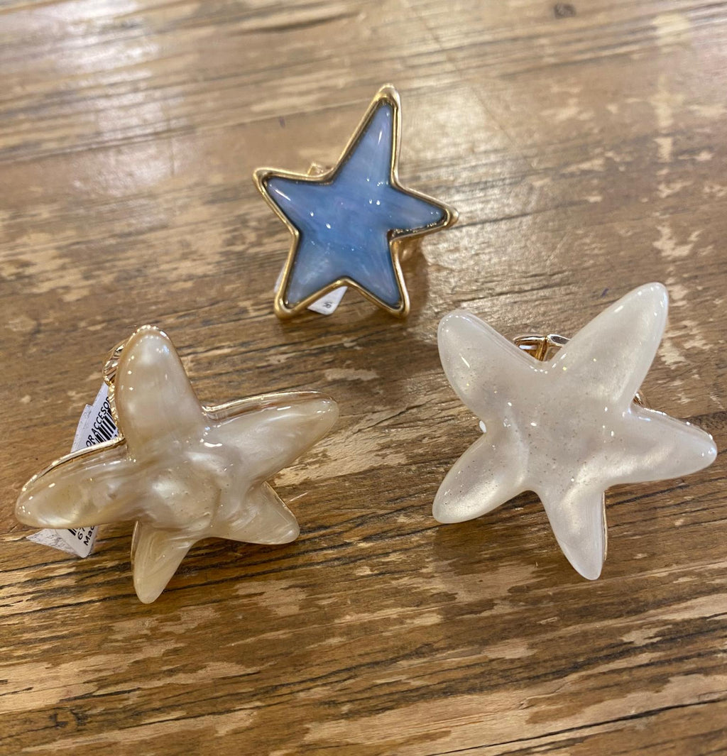 Anillo estrella esmaltado adaptable DONDOLA