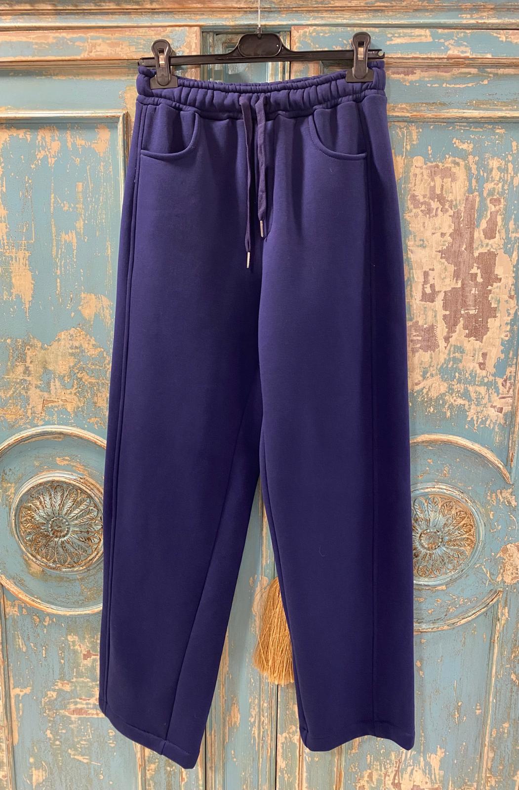 Pantalón punto bolsillos (conjunto sudadera faldón) DONDOLA