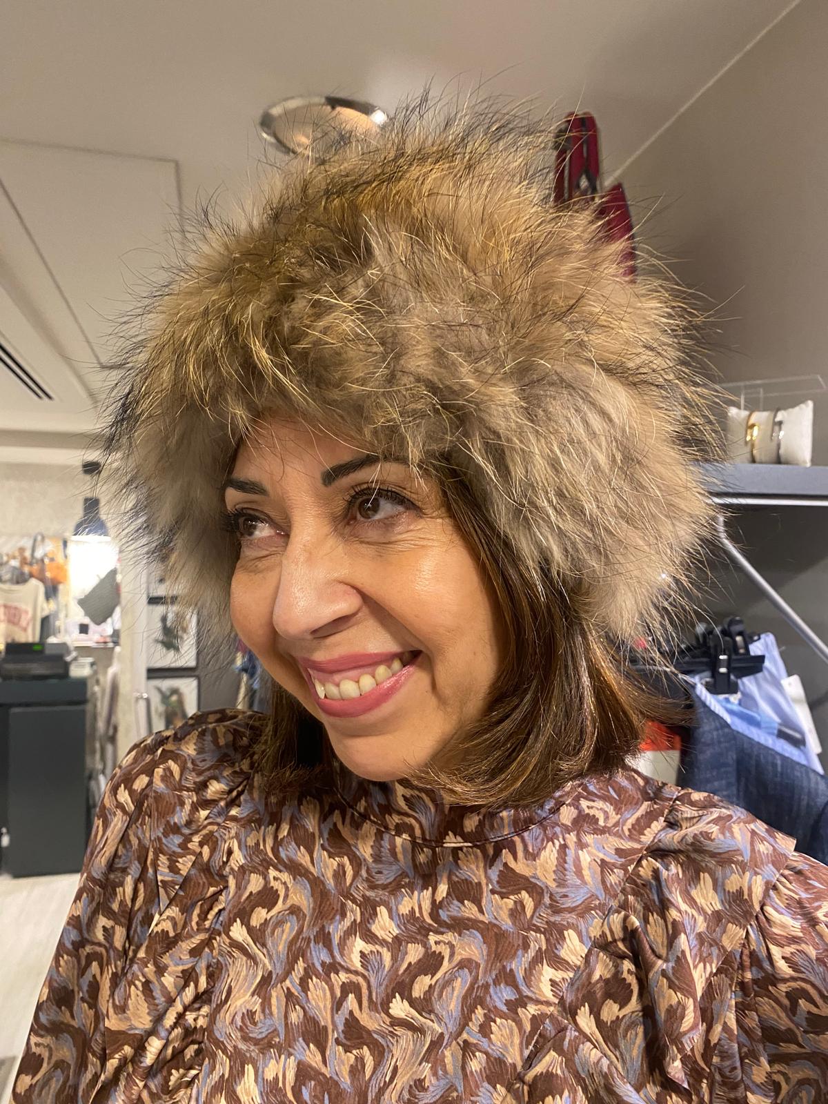 Cuello pelo natural zorro DONDOLA