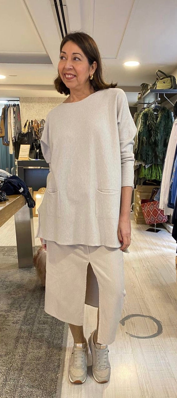 Falda micropana cintura elástica DONDOLA