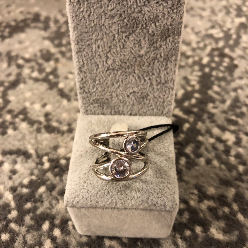 Anillo cristales enlazados “Alibey”