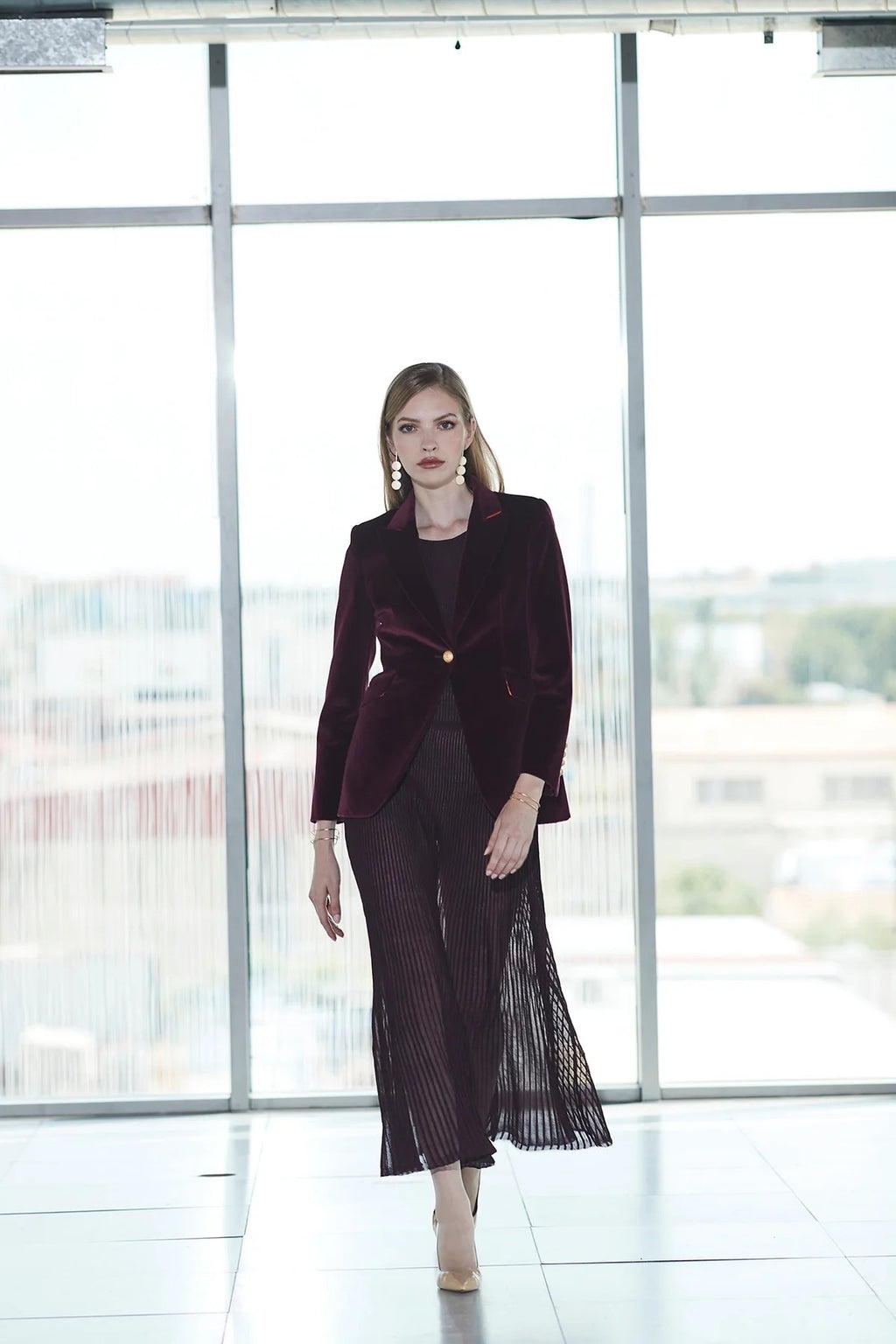 Blazer MERLOT PARIS VELVET “THE EXTREME COLLECTION”