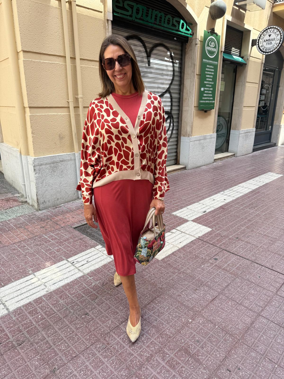 Bomber satinada giraffe  DONDOLA