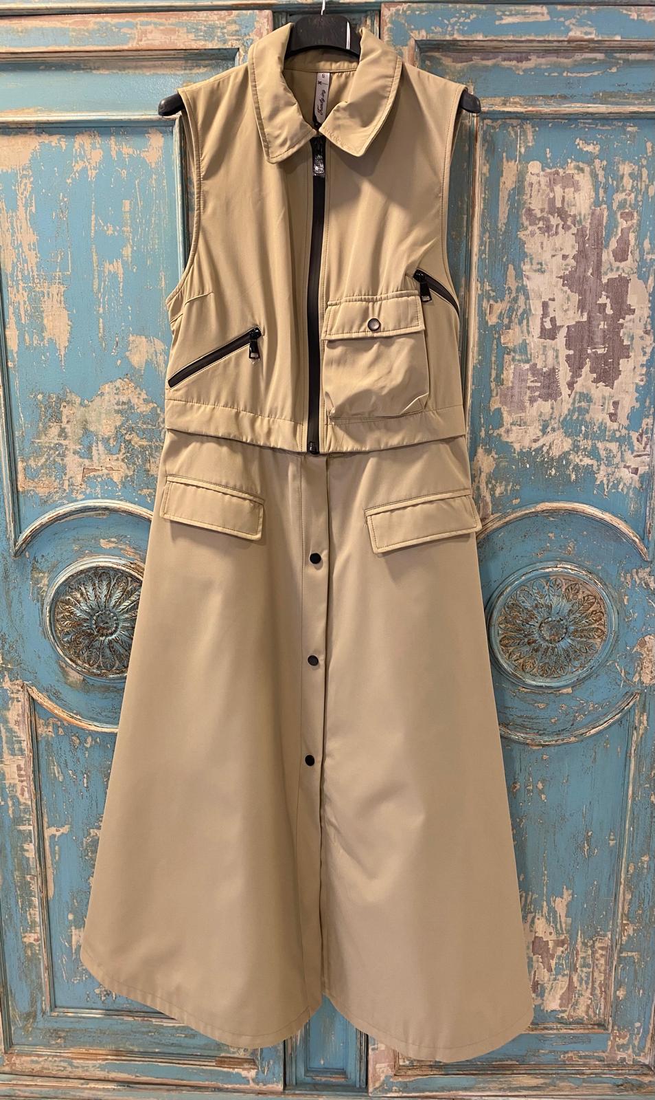 Vestido tejido técnico desmontable DONDOLA