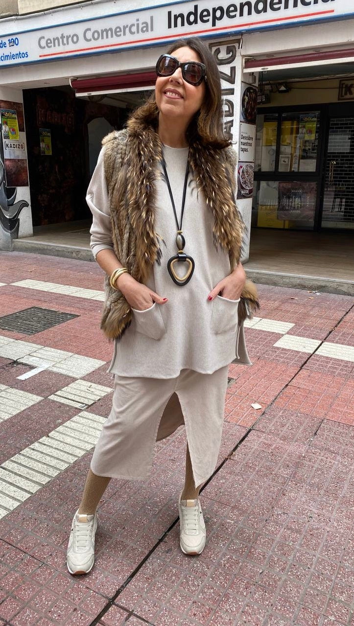 Falda micropana cintura elástica DONDOLA