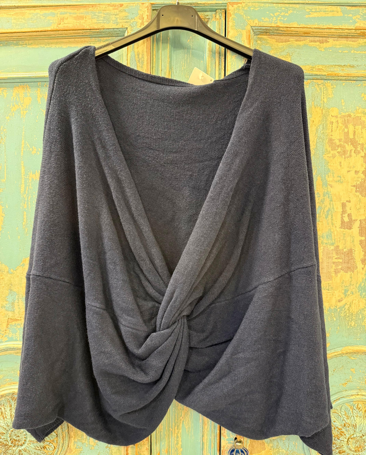 Poncho de punto