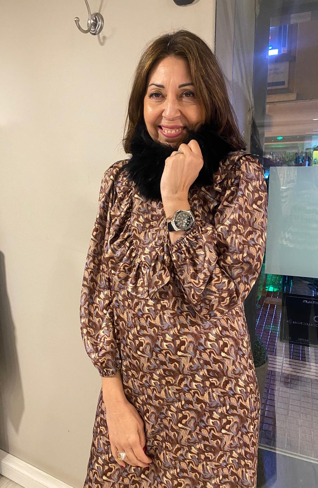 Cuello pelo natural zorro DONDOLA