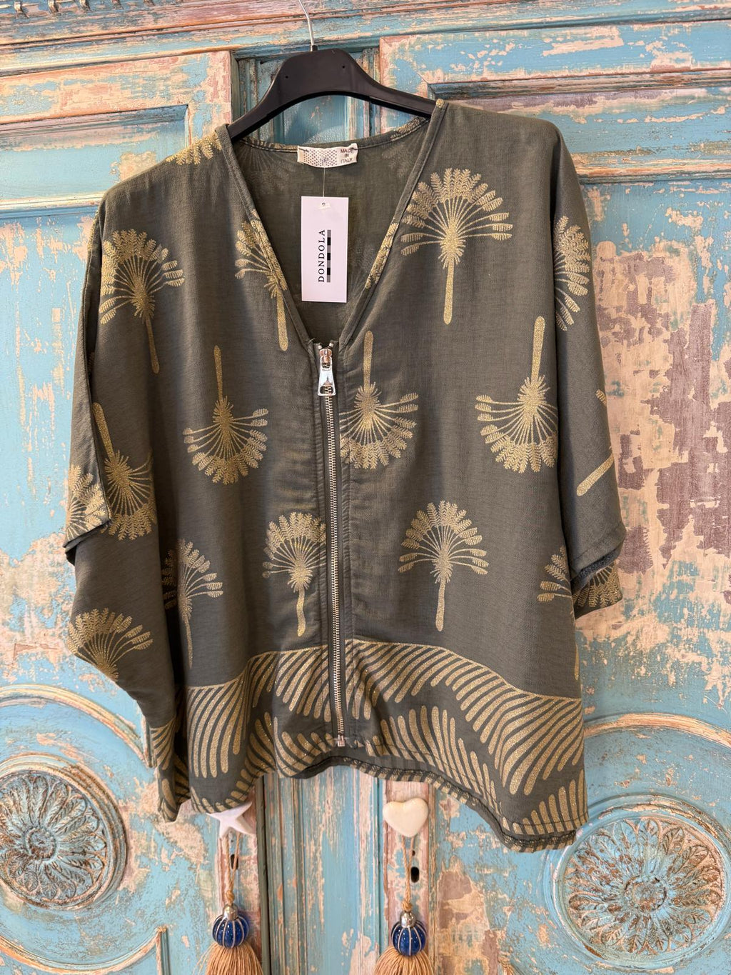 Bomber palmeras lúrex DONDOLA