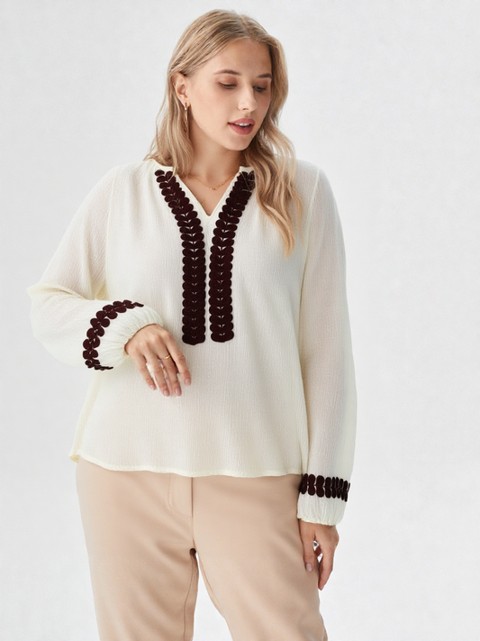 Blusa Bordada Laurel