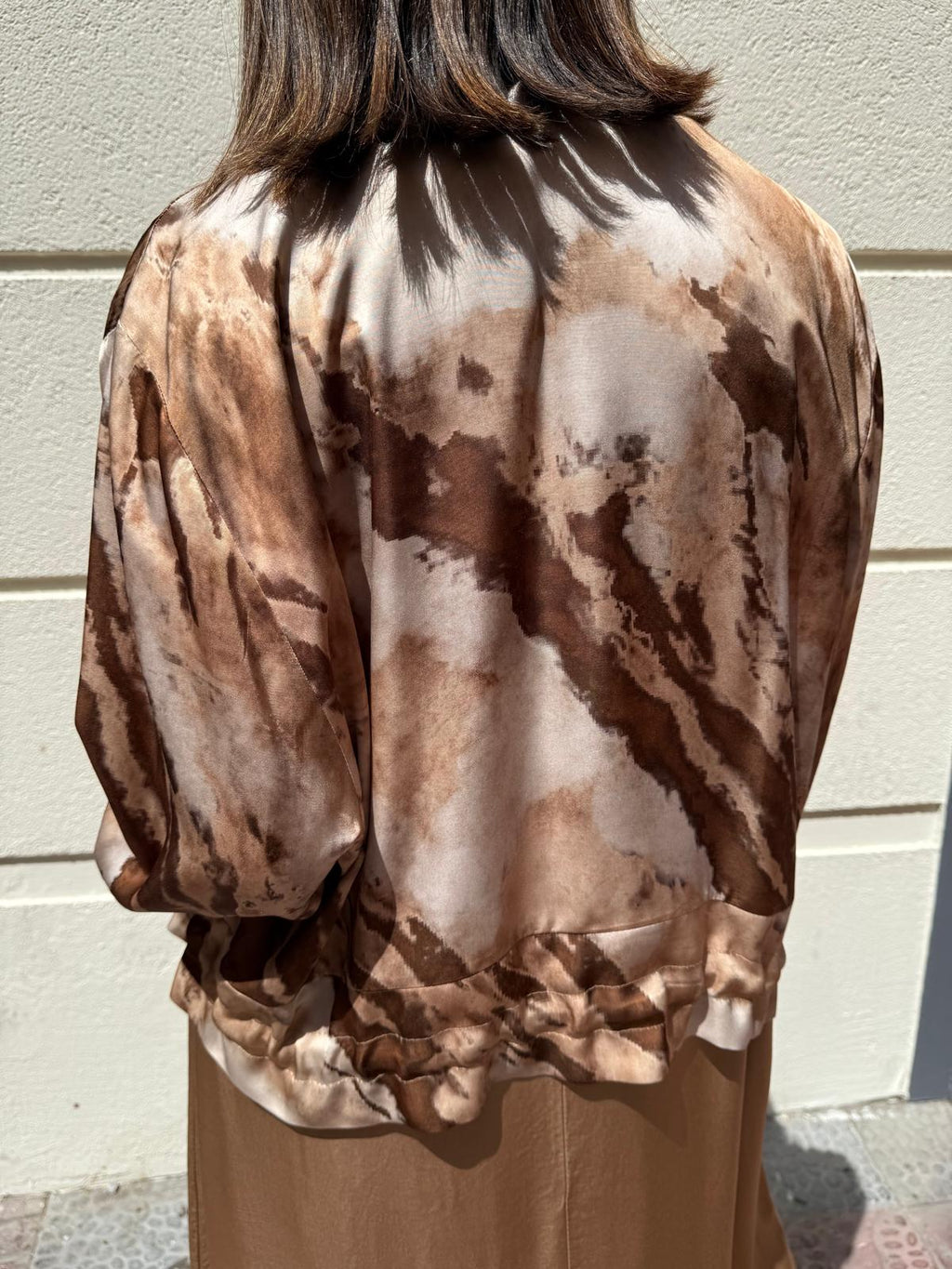 Bomber satinada tie-dye DONDOLA