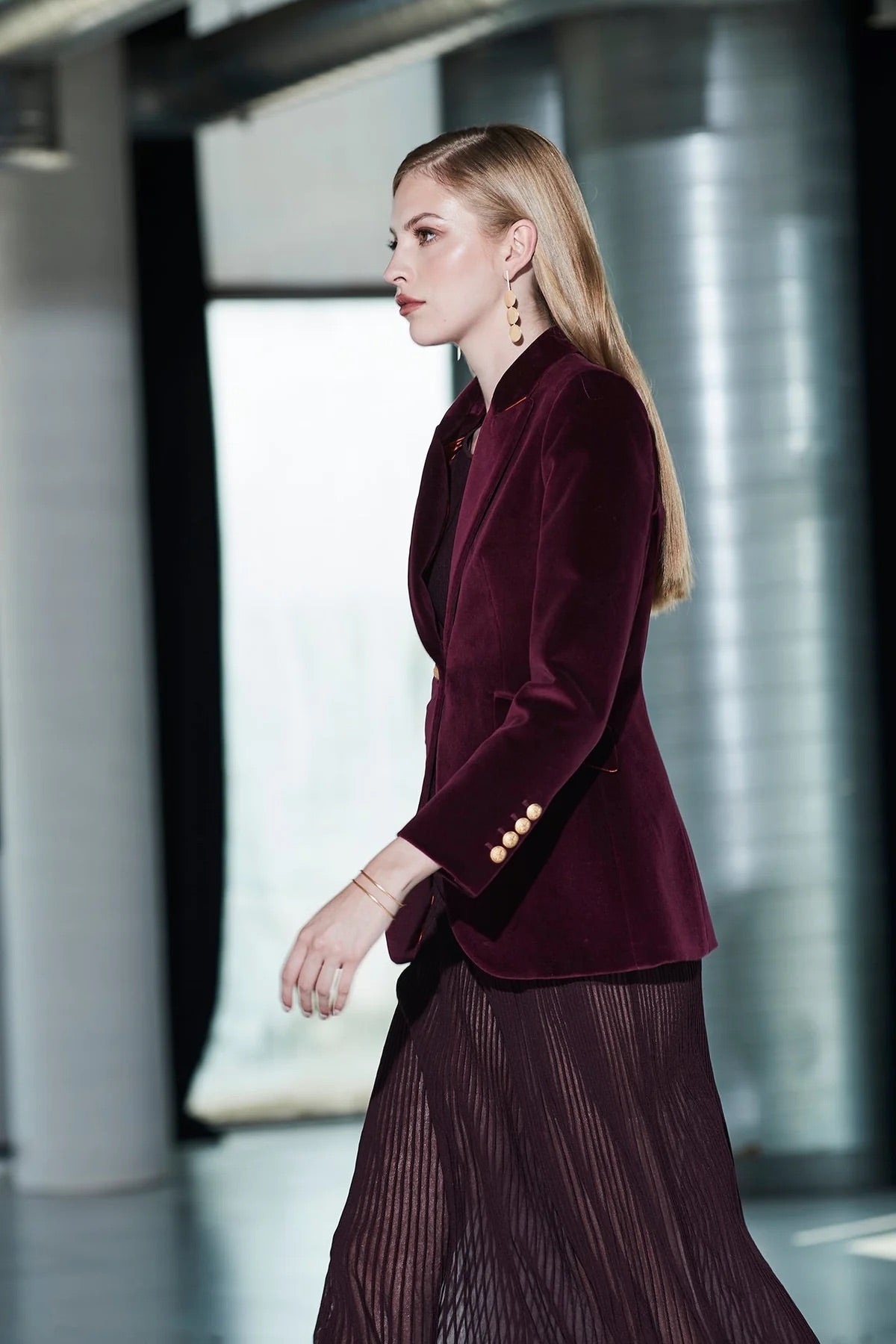 Blazer MERLOT PARIS VELVET “THE EXTREME COLLECTION”