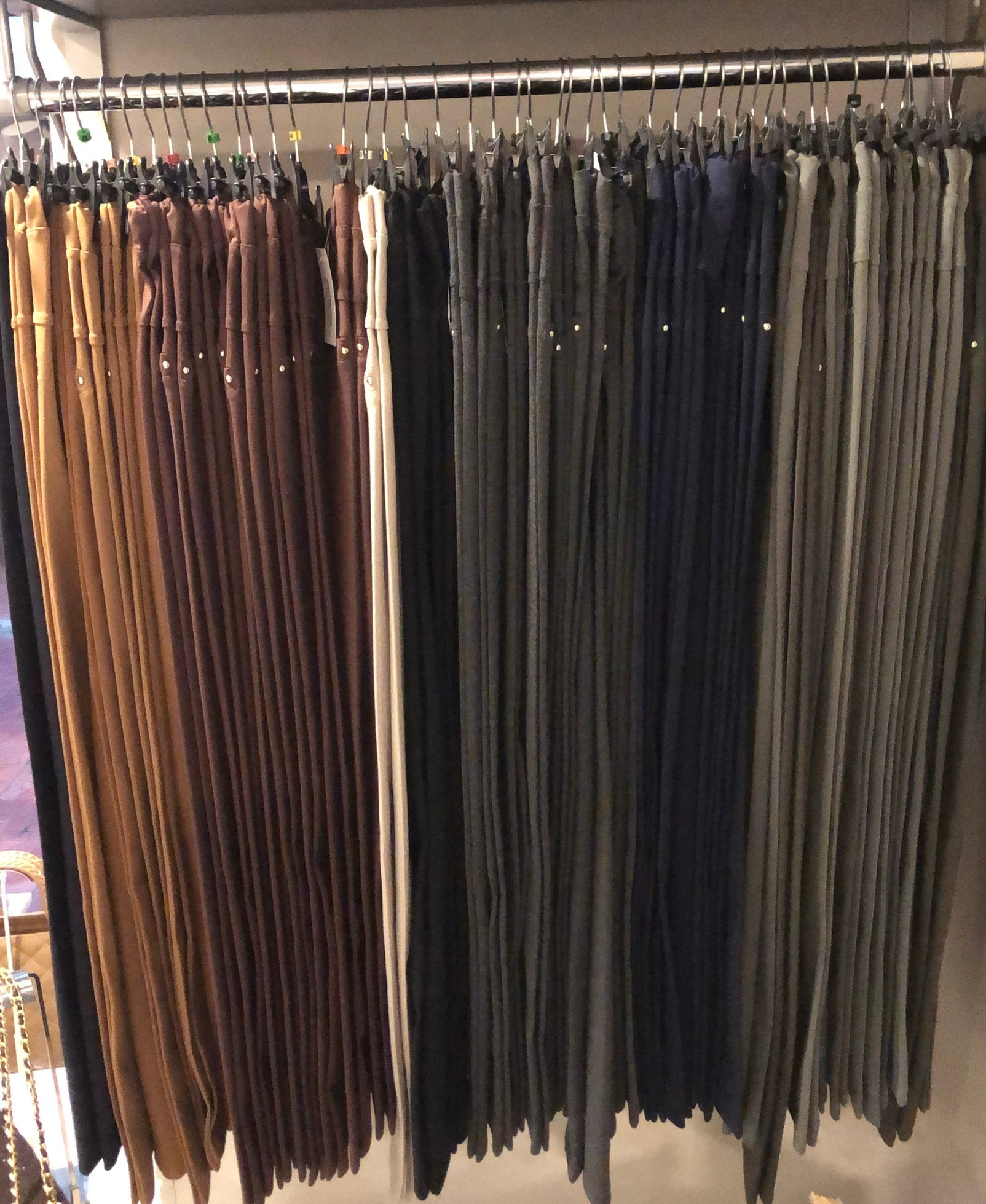 Pantalón punto roma cintura elástica DONDOLA