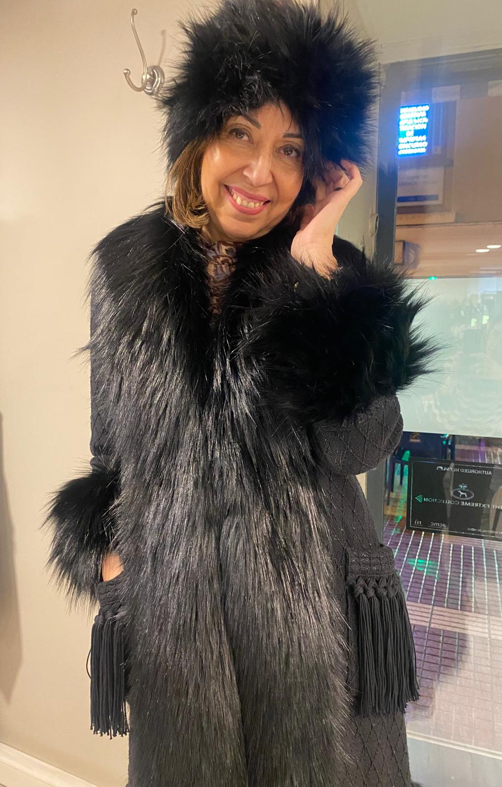 Cuello pelo natural zorro DONDOLA