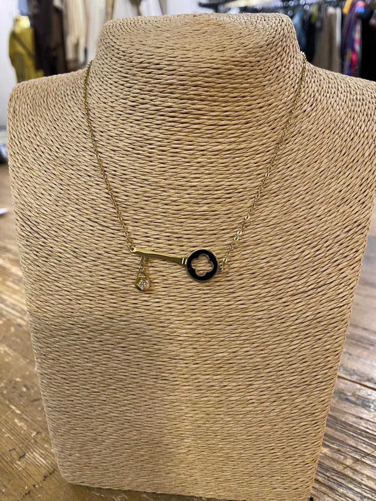 Collar llave y candado acero DONDOLA