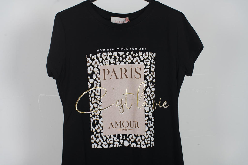 Camiseta algodón  “PARIS” DONDOLA