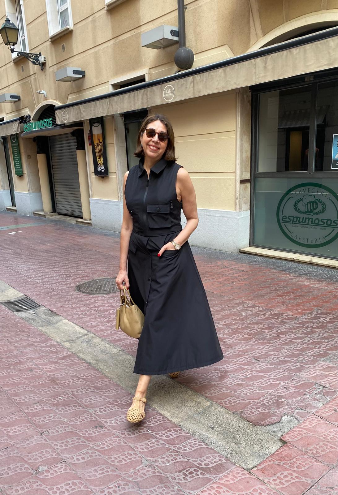 Vestido tejido técnico desmontable DONDOLA