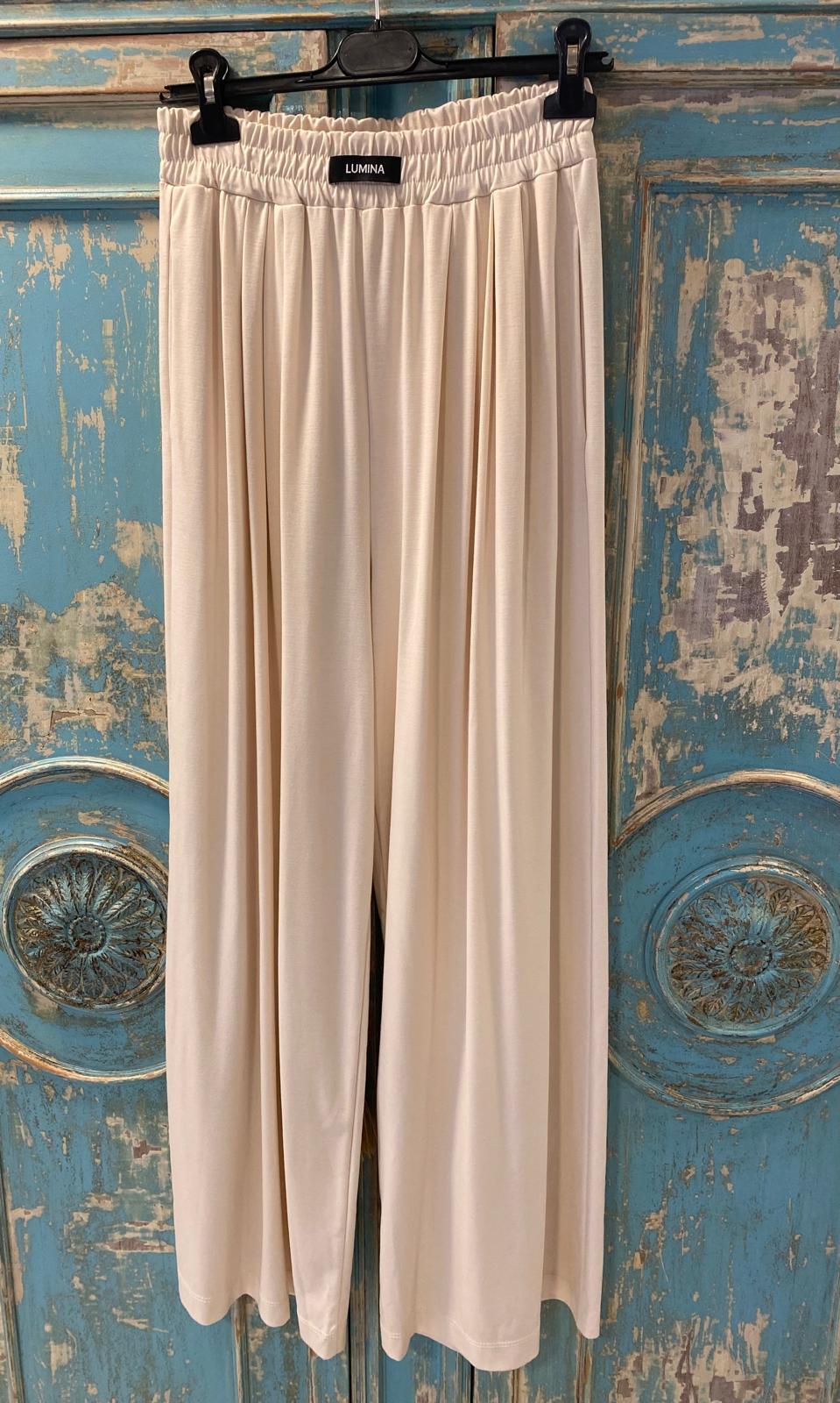 Pantalón punto con pinzas (conjunto) DONDOLA