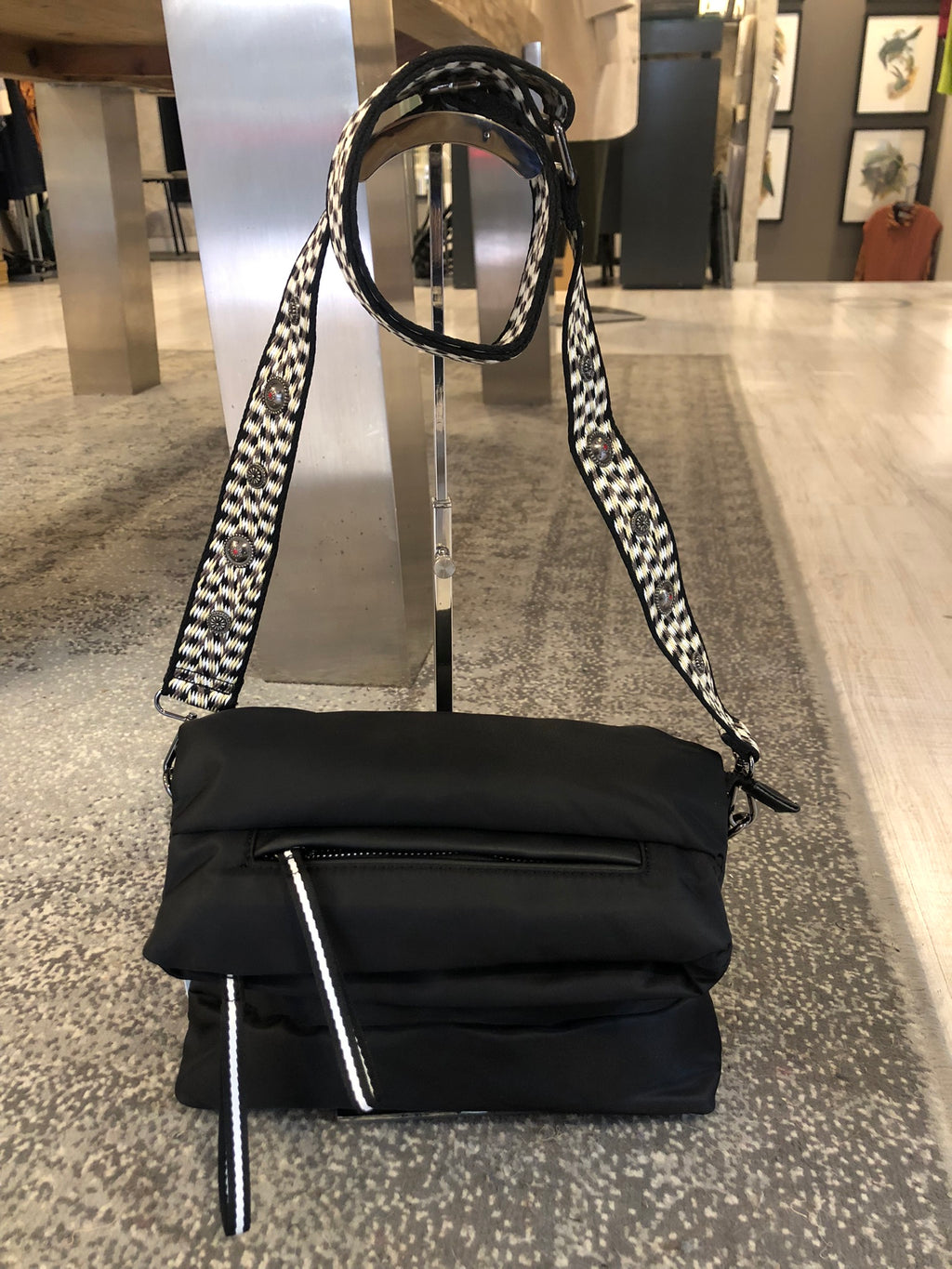 Bolso nylon solapa compartimentos DONDOLA