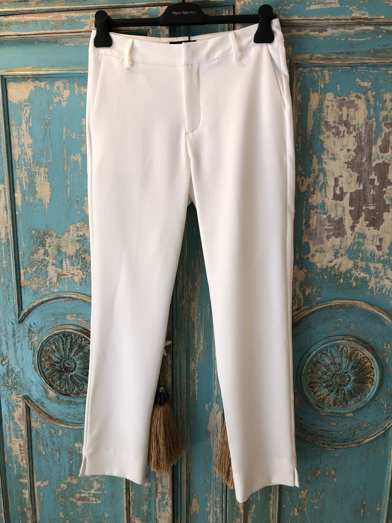 Pantalón tobillero tiro medio con bolsillos DONDOLA