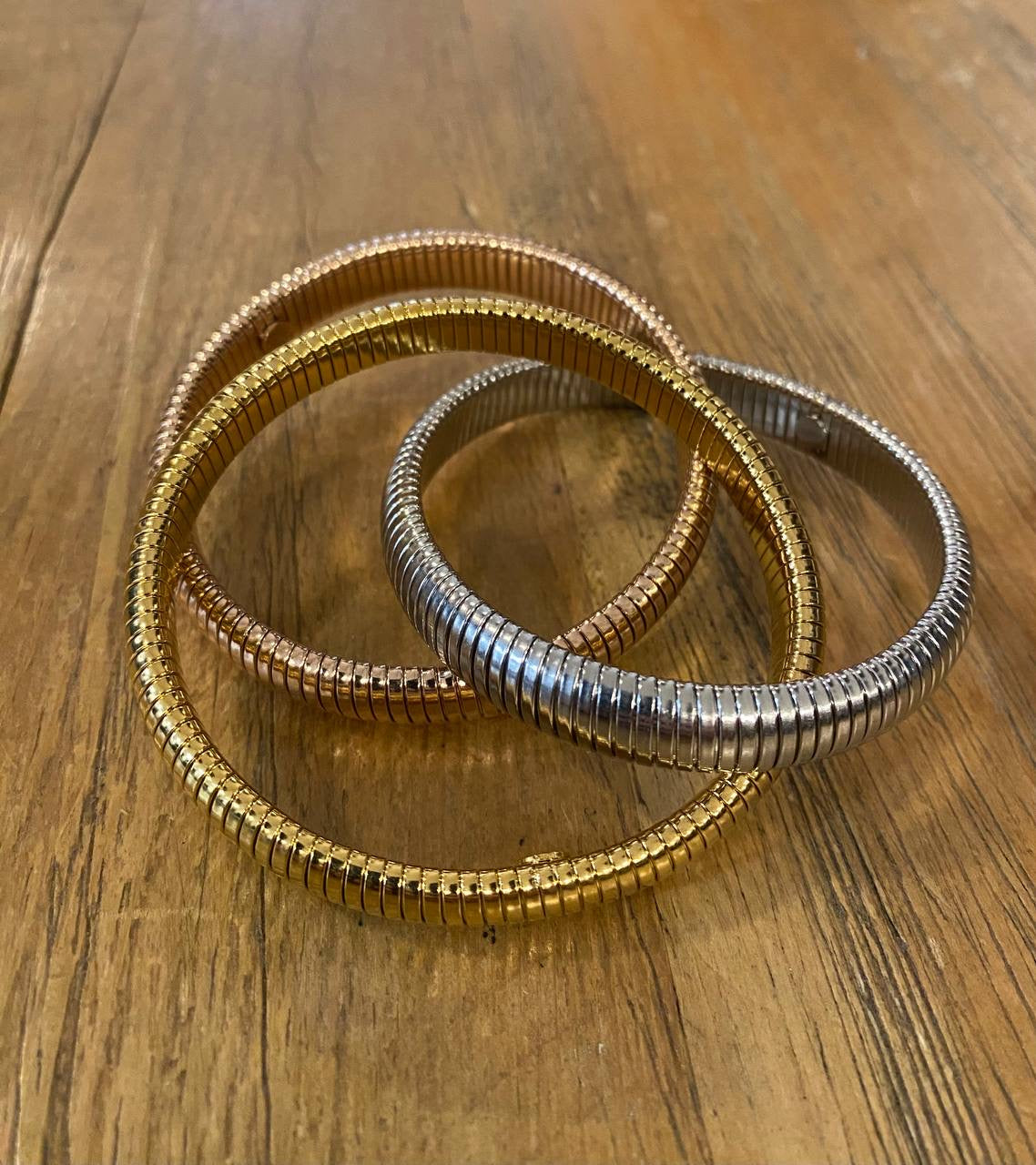 Pulsera triple acero DONDOLA